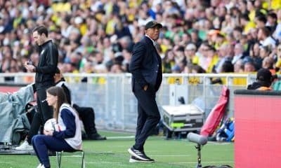 L'entraineur du FC Nantes, Antoine Kombouaré.