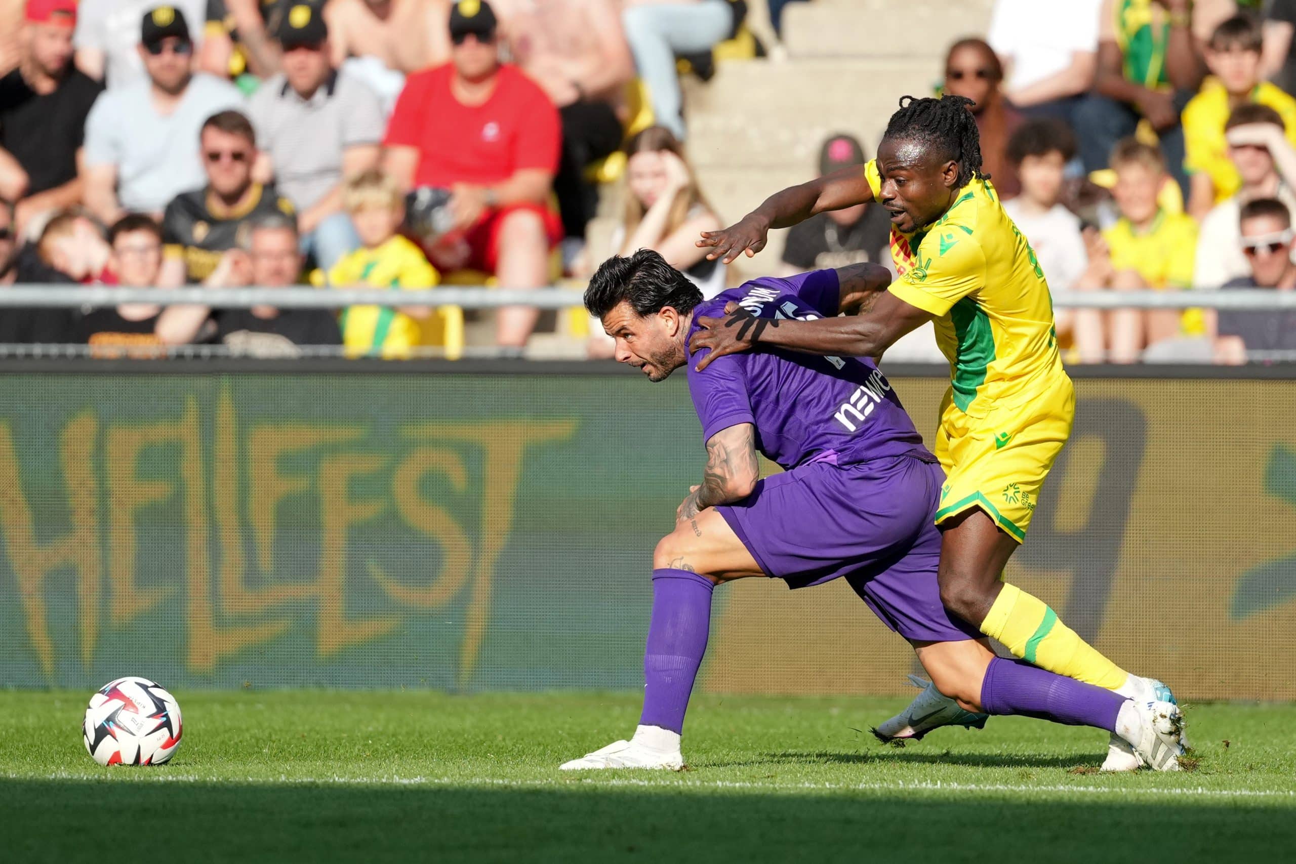Action du match FC Nantes-TFC.