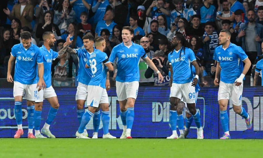 Les joueurs de Naples
