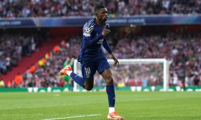 L'attaquant du PSG, Ousmane Dembélé.