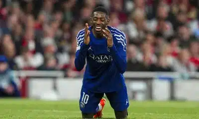 PSG : des nouvelles fraîches de Dembélé sont tombées, un risque pour le retour contre Arsenal !
