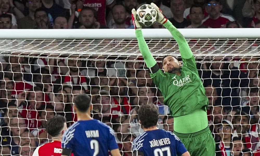 Gianluigi Donnarumma, le gardien du PSG.