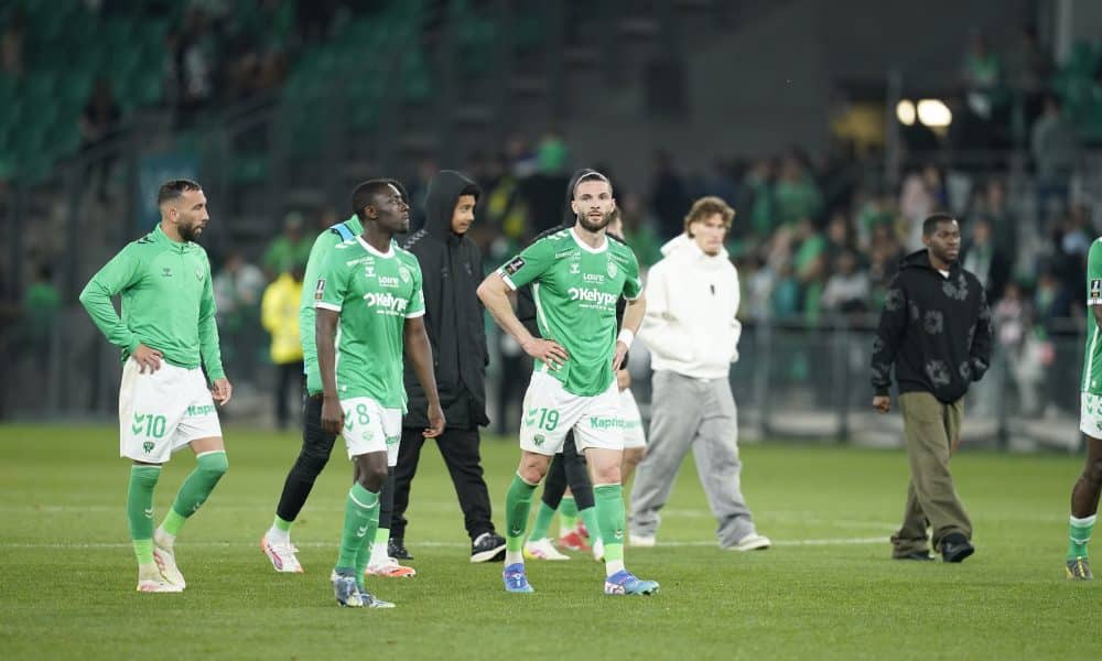 La tristesse des Verts après ASSE - AS Monaco