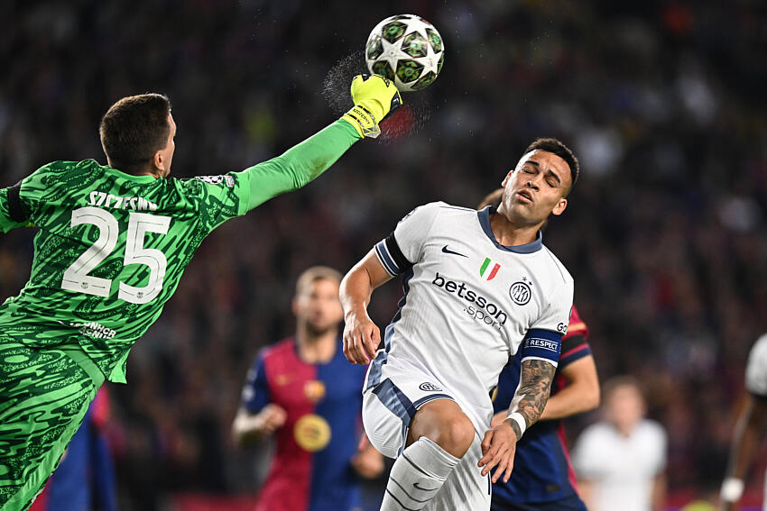 Lautaro Martinez blessé fac au FC Barcelone
