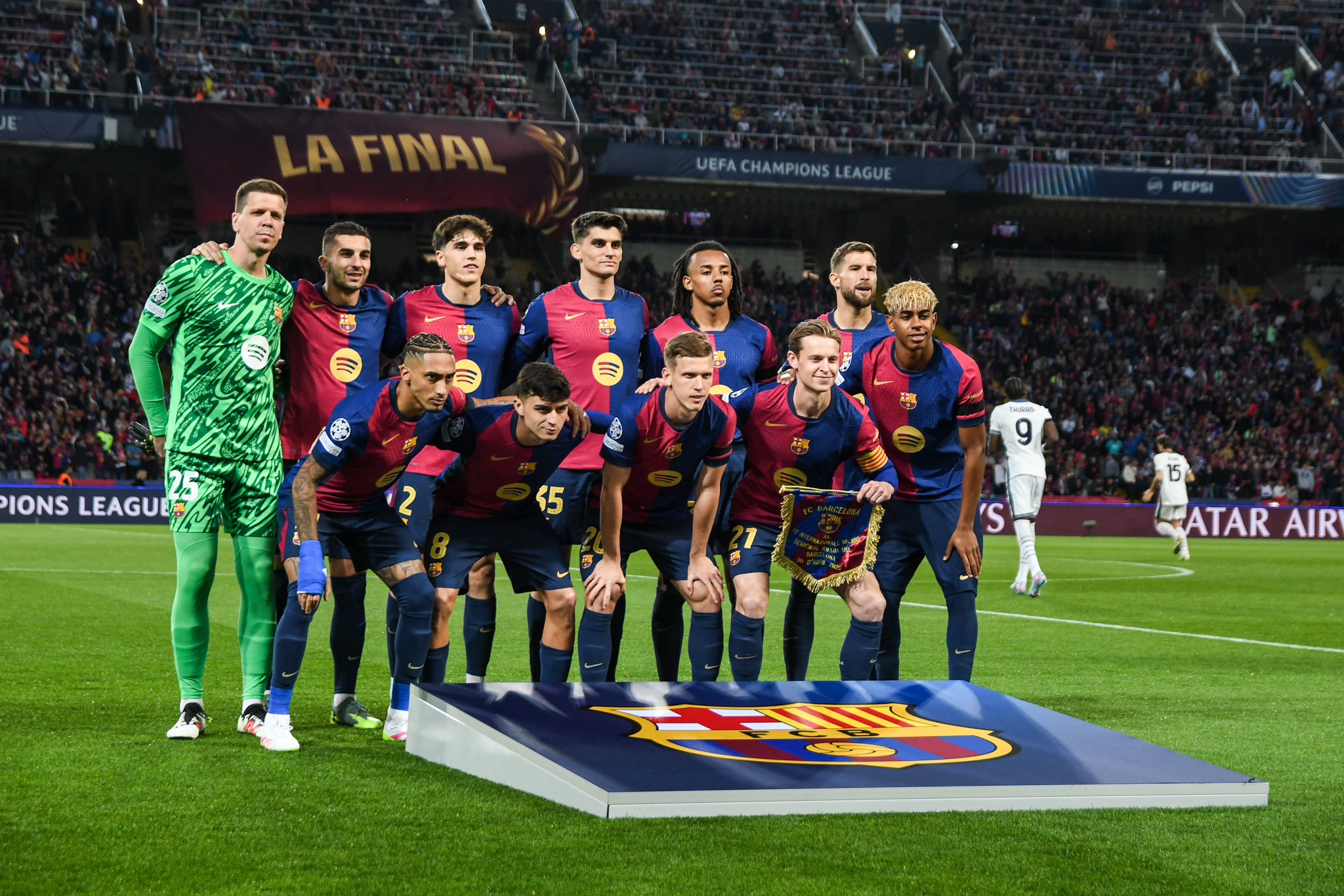 Les joueurs du Barça