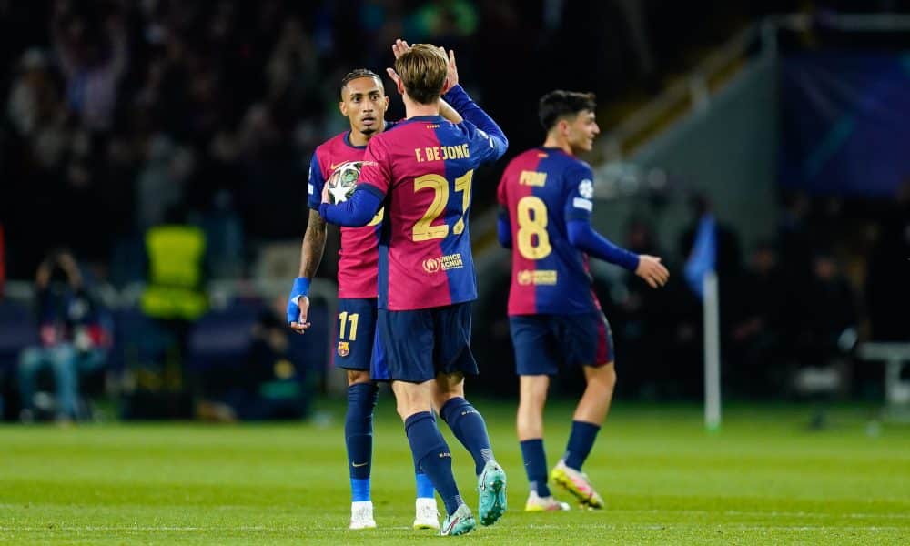 Raphinha, encore décisif pour le FC Barcelone contre l'Inter Milan.