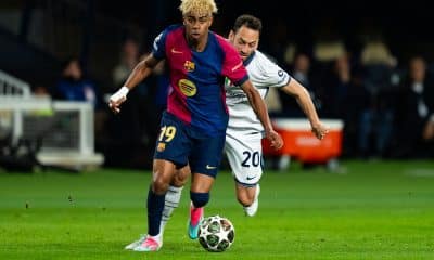 L'ailier du FC Barcelone Lamine Yamal a réalisé un match incroyable contre l'Inter Milan.