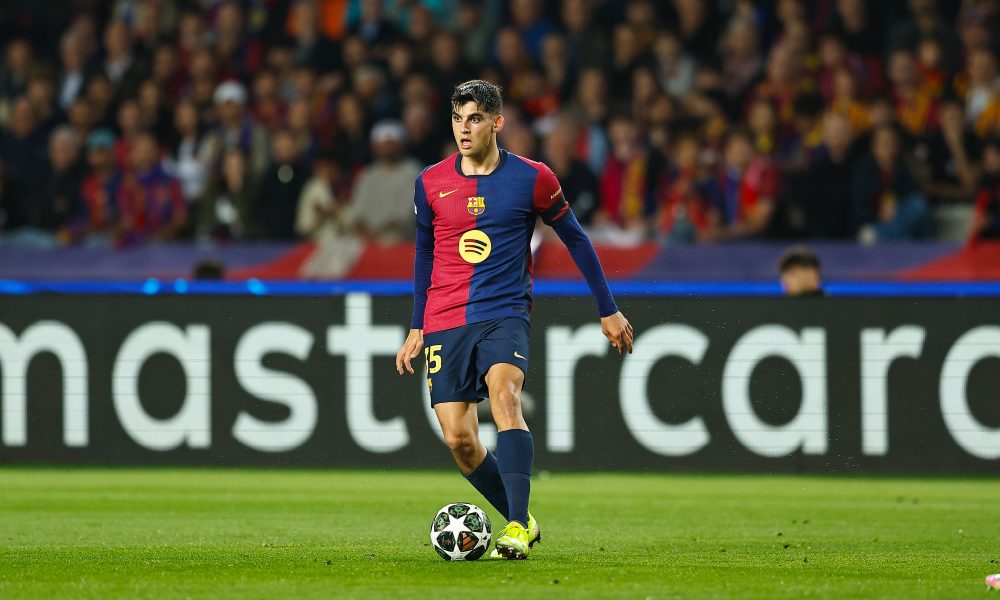 Le latéral gauche du FC Barcelone Gerard Martin.