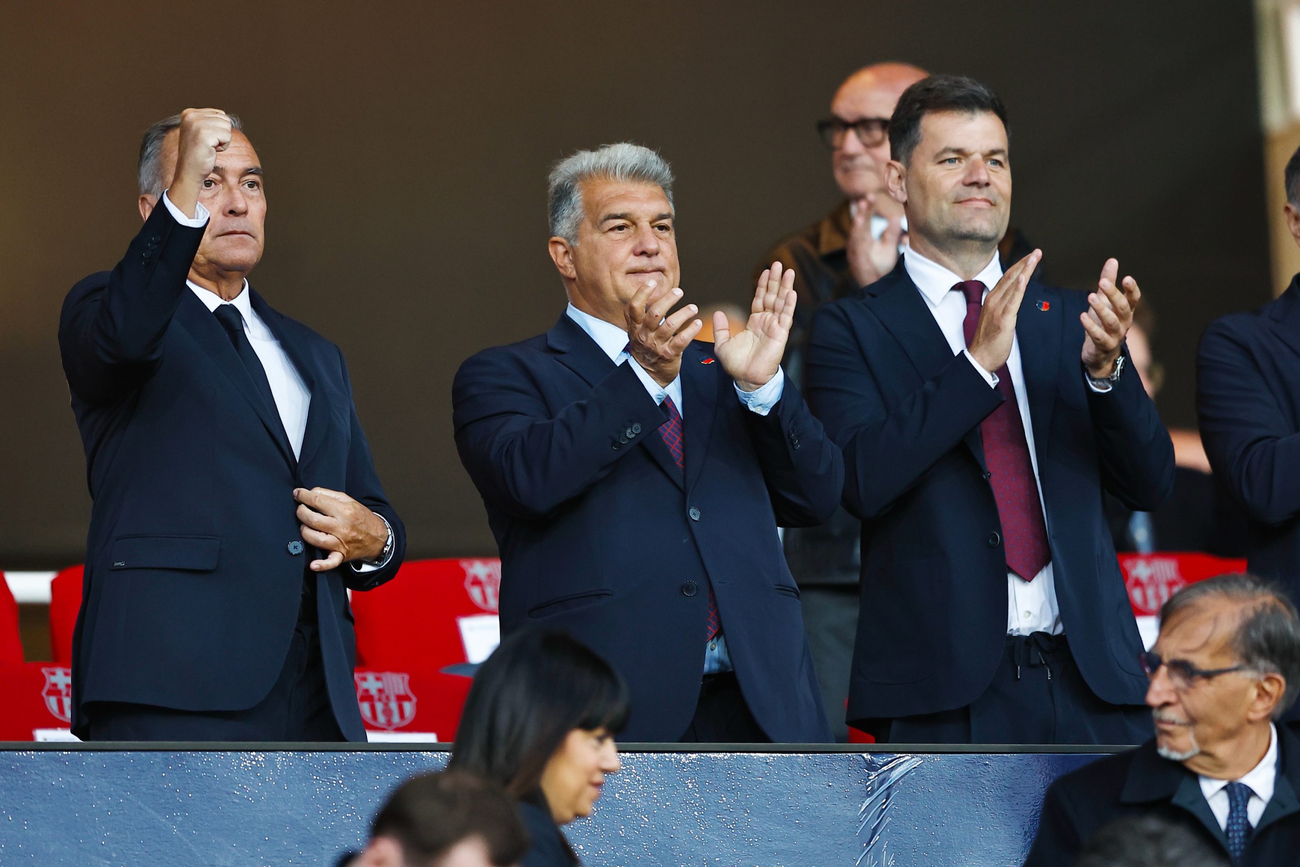 Le président du FC Barcelone, Joan Laporta.