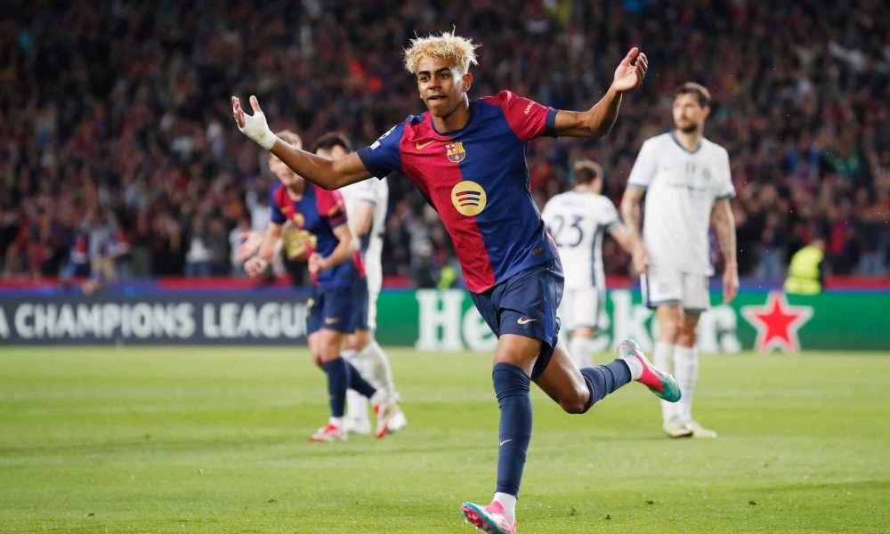 Lamine Yamal au FC Barcelone