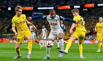 Wilson Odobert lors de Tottenham - Bodo/Glimt