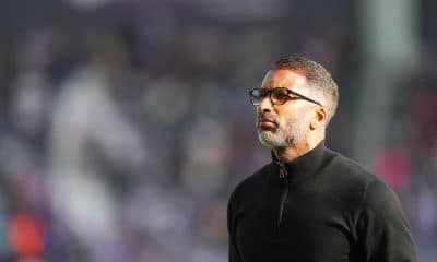 Habib Beye, le coach du Stade Rennais