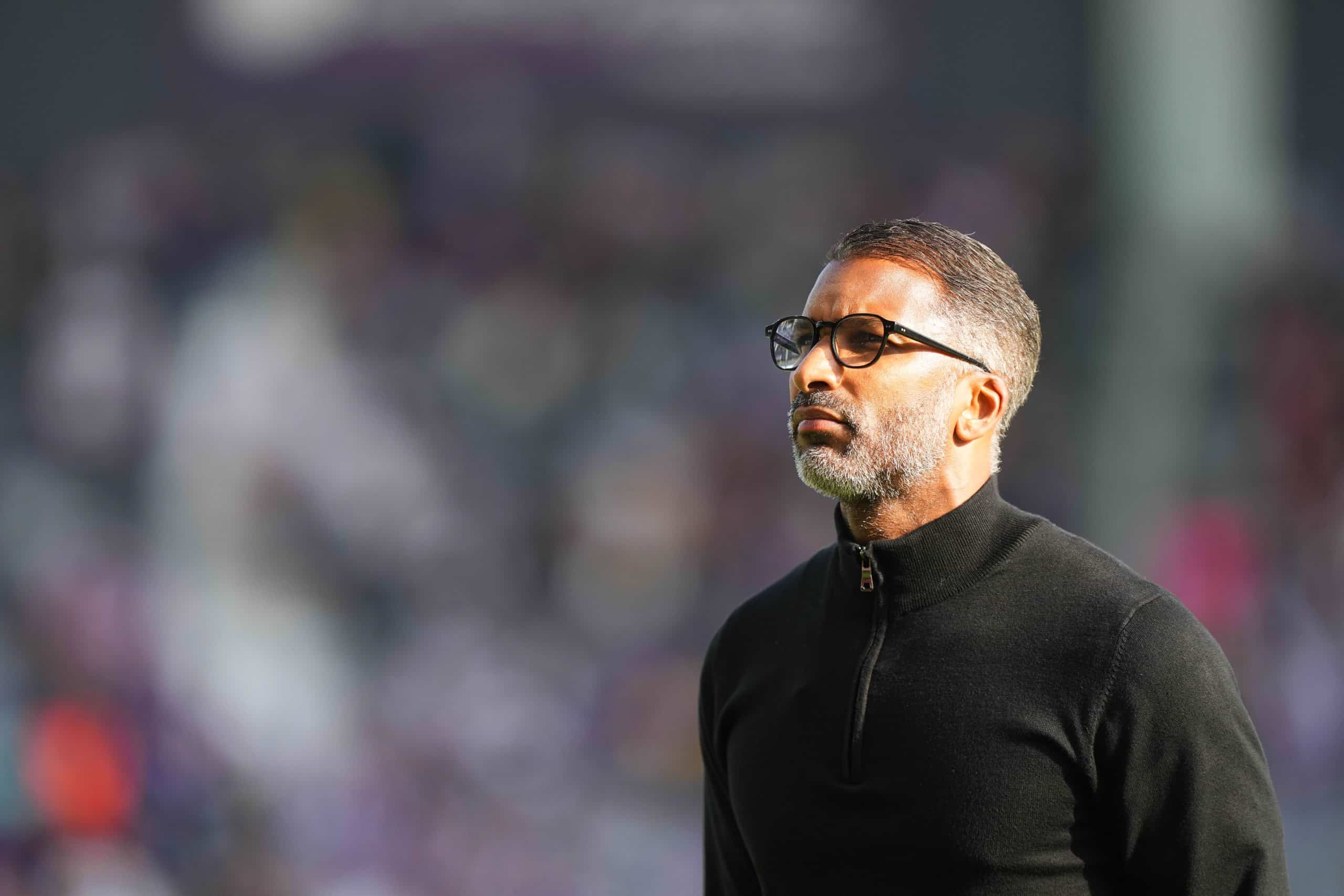 Habib Beye, le coach du Stade Rennais