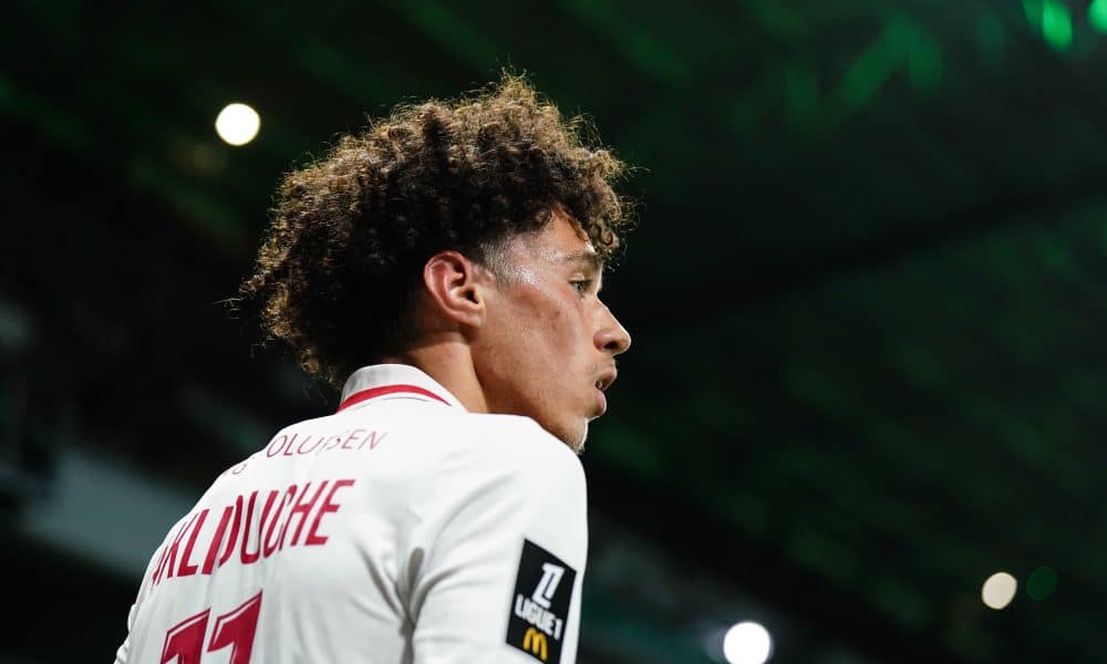 Maghnes Akliouche, l'ailier de l'AS Monaco.