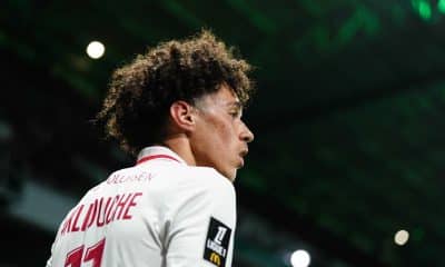 Maghnes Akliouche, l'ailier de l'AS Monaco.