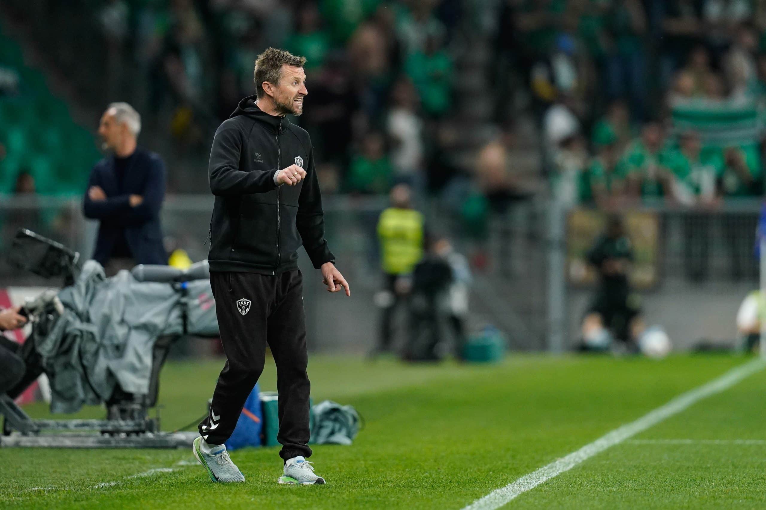 Eirik Horneland, l'entraîneur de l'ASSE.