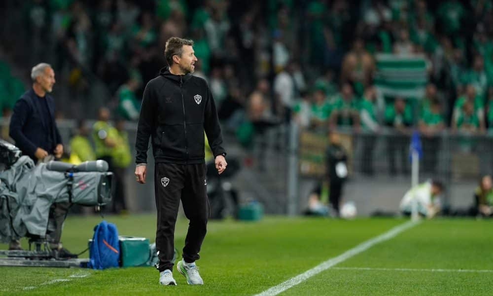 Eirik Horneland lors d'ASSE - AS Monaco