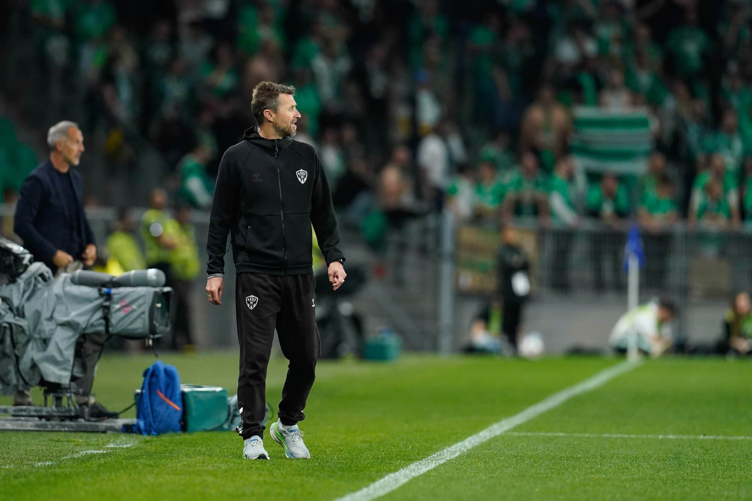 Eirik Horneland lors d'ASSE - AS Monaco