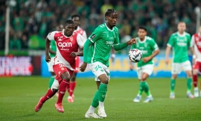Pierre Ekwah lors d'ASSE - AS Monaco