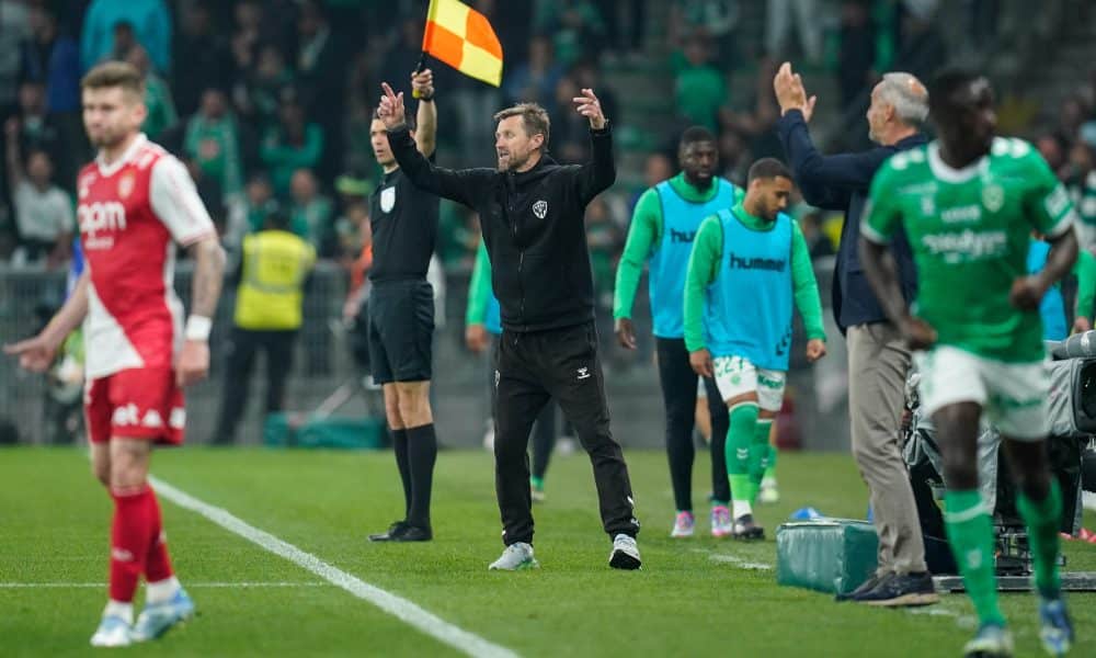Eirik Horneland lors d'ASSE - AS Monaco