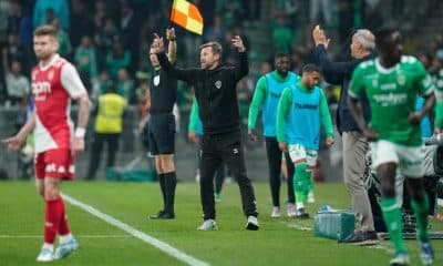 Eirik Horneland lors d'ASSE - AS Monaco