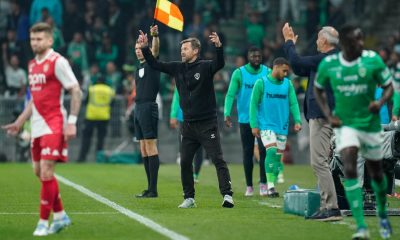 Eirik Horneland lors d'ASSE - AS Monaco