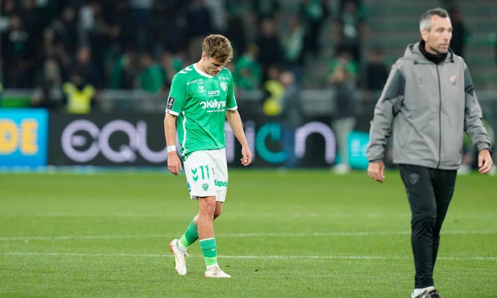 Ben Old quittait le terrain tête basse après la défaite de l'ASSE contre l'AS Monaco.