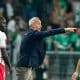 L'entraîneur de l'AS Monaco, Adi Hütter, lors de la victoire à Saint-Etienne.