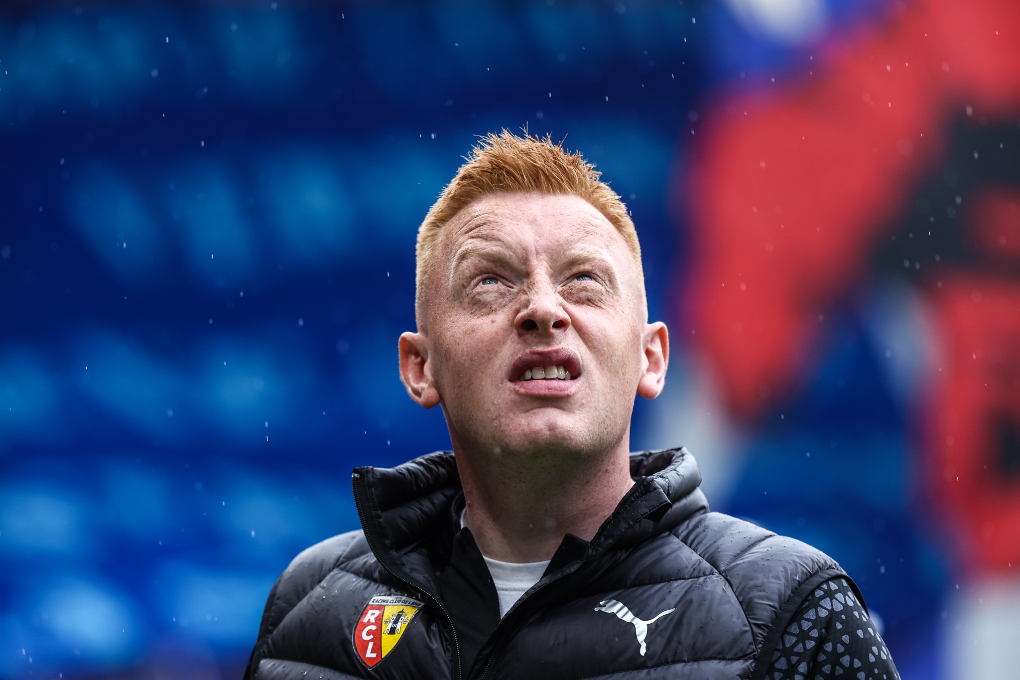 L'entraîneur du RC Lens, Will Still, lors de la victoire à Lyon.