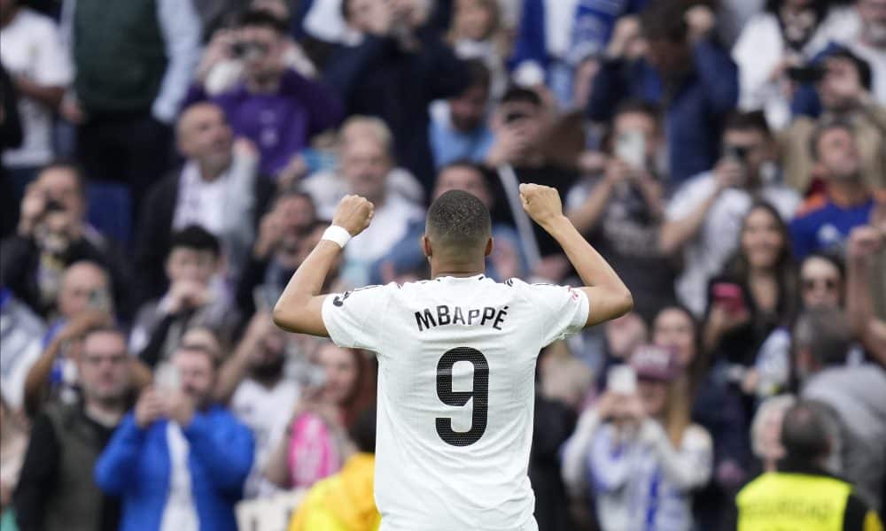 L'attaquant du Real Madrid, Kylian Mbappé.