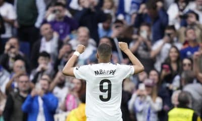L'attaquant du Real Madrid, Kylian Mbappé.