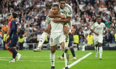 Kylian Mbappé buteur avec le Real Madrid.