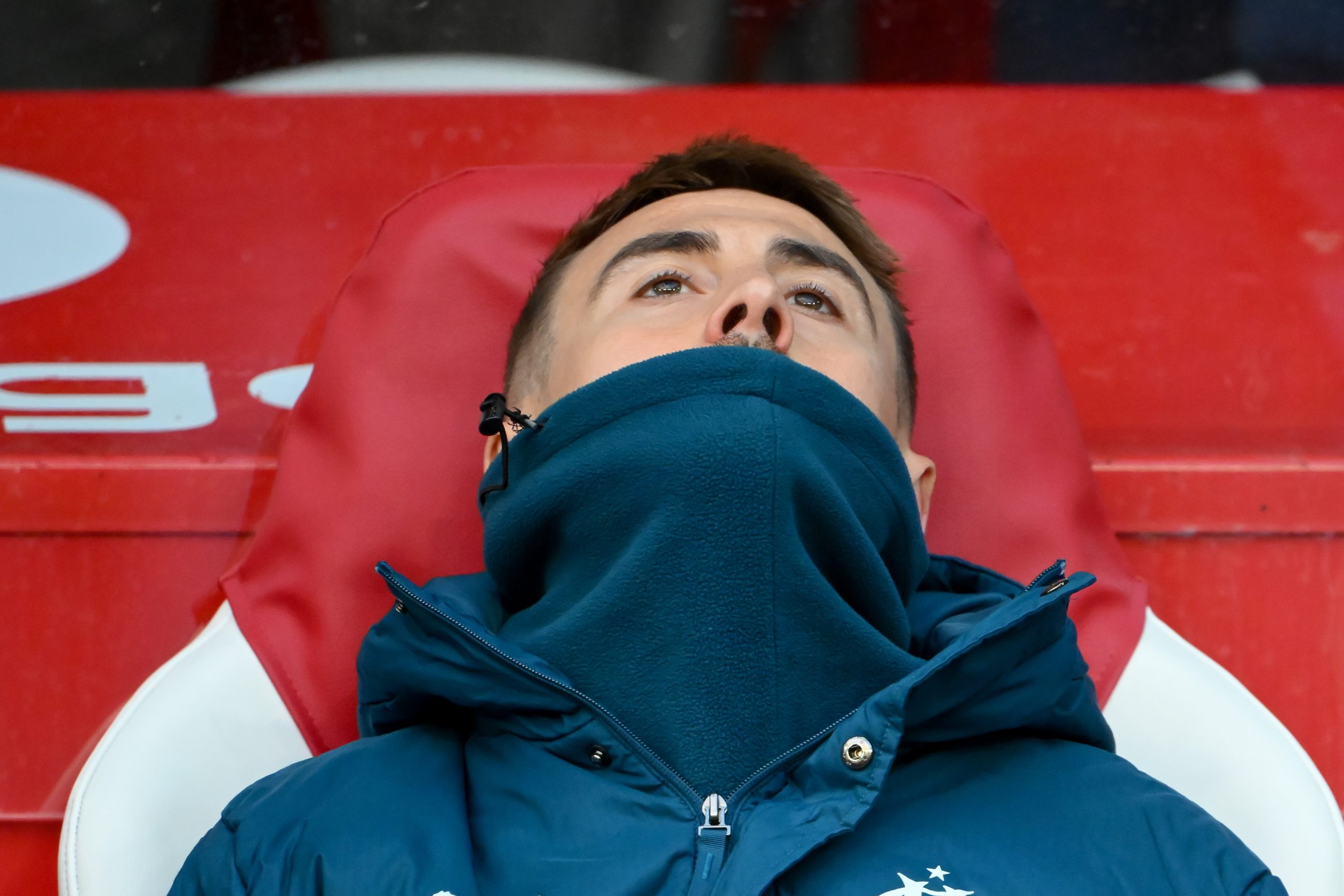 Valentin Rongier lors d'un match Lille-OM.