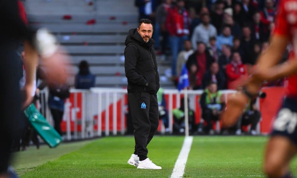 Roberto De Zerbi, l'entraîneur de l'OM