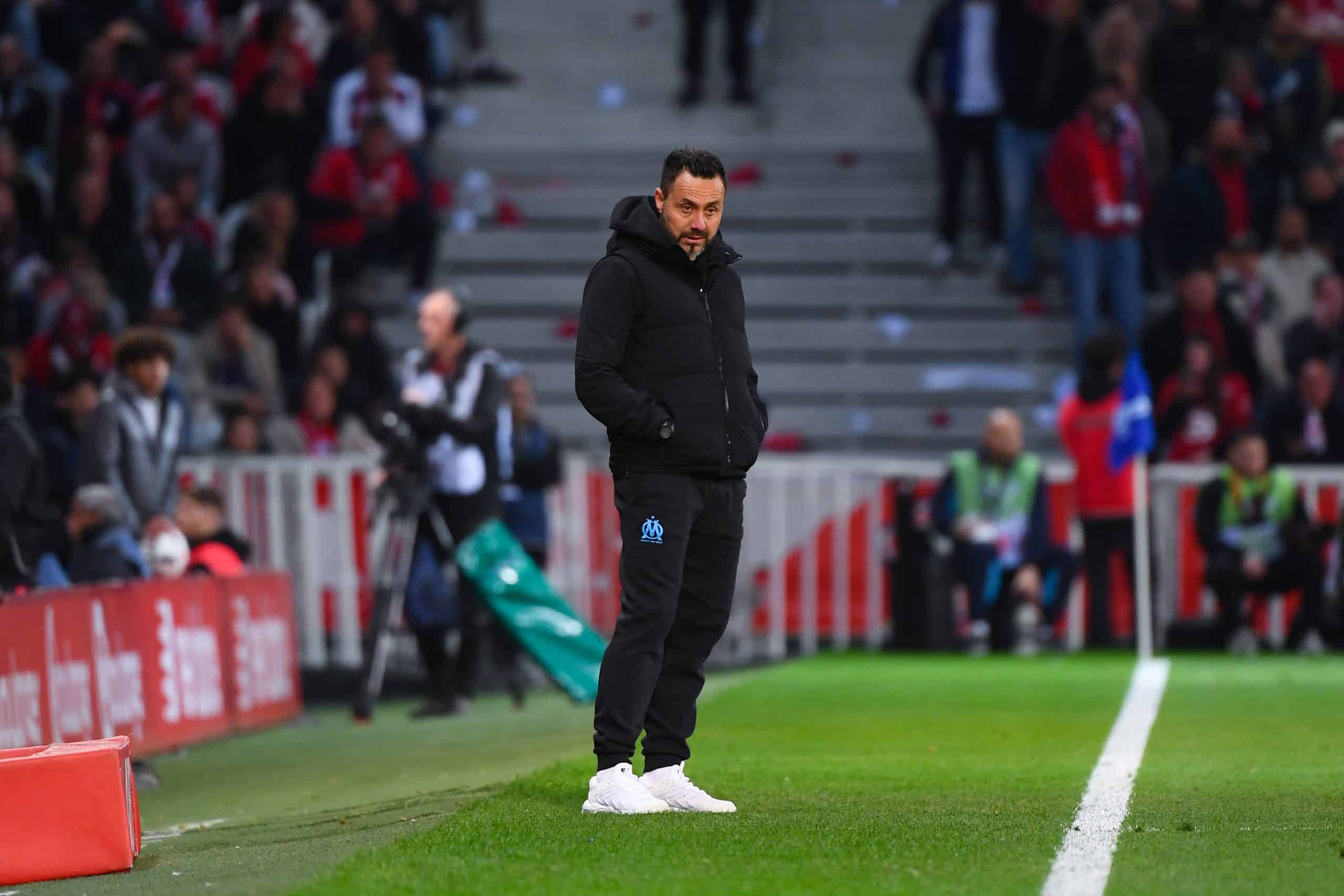 Roberto De Zerbi, le coach de l'OM