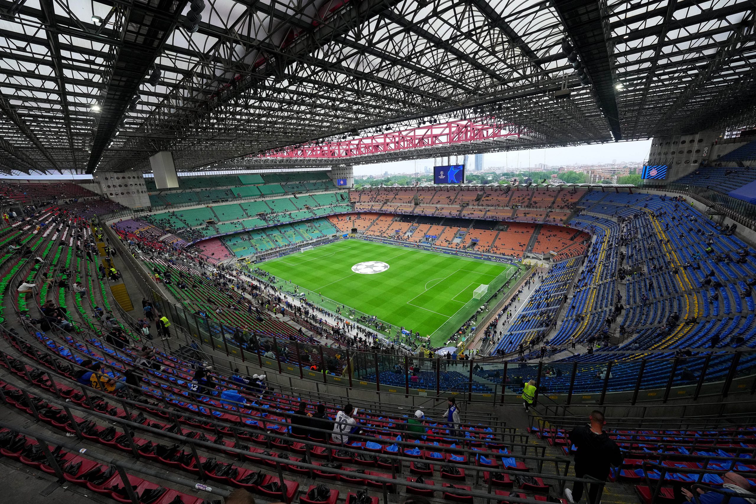 La Scala du football : le stade San Siro de Milan.