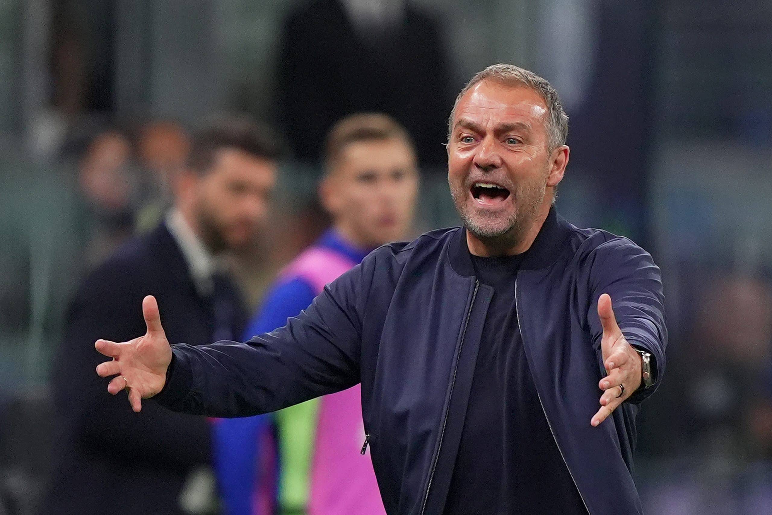 Hansi Flick, le coach du FC Barcelone.