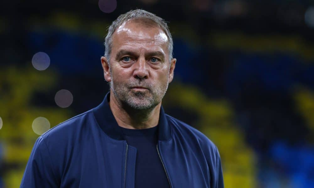 Hansi Flick, le coach du FC Barcelone.