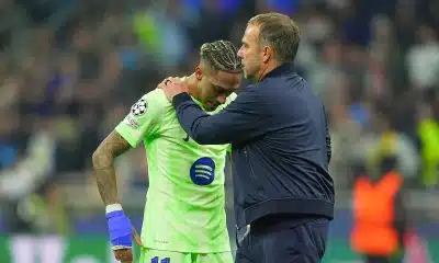 FC Barcelone : le cas Lewandowski met le feu au vestiaire, Flick critiqué !