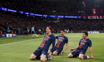 La joie de Fabian Ruiz (PSG) après son but contre Arsenal.