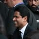 Le président du PSG, Nasser al-Khelaïfi, lors de la demi-finale retour de Champions League contre Arsenal.
