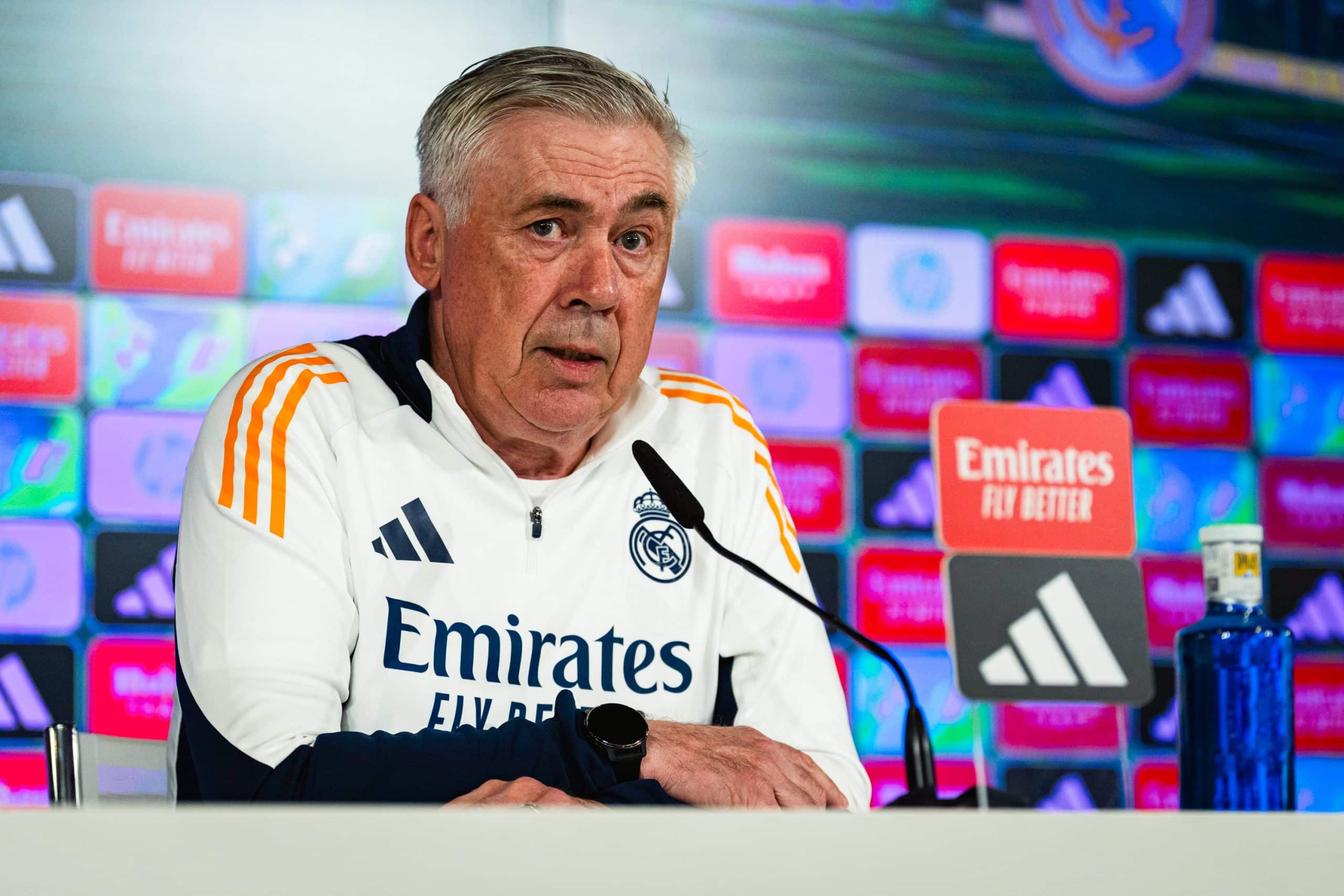 Carlo Ancelotti, l'entraîneur du Real Madrid.