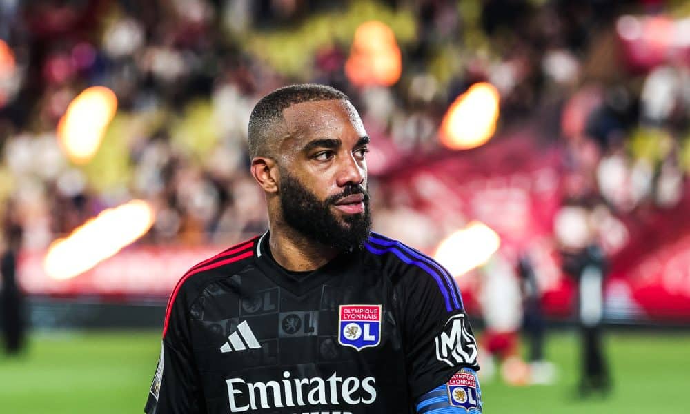 Alexandre Lacazette, l'attaquant de l'OL.