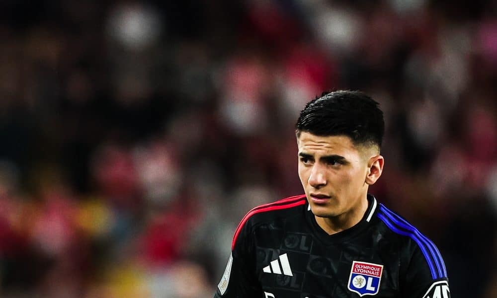 Thiago Almada, le milieu offensif de l'OL.