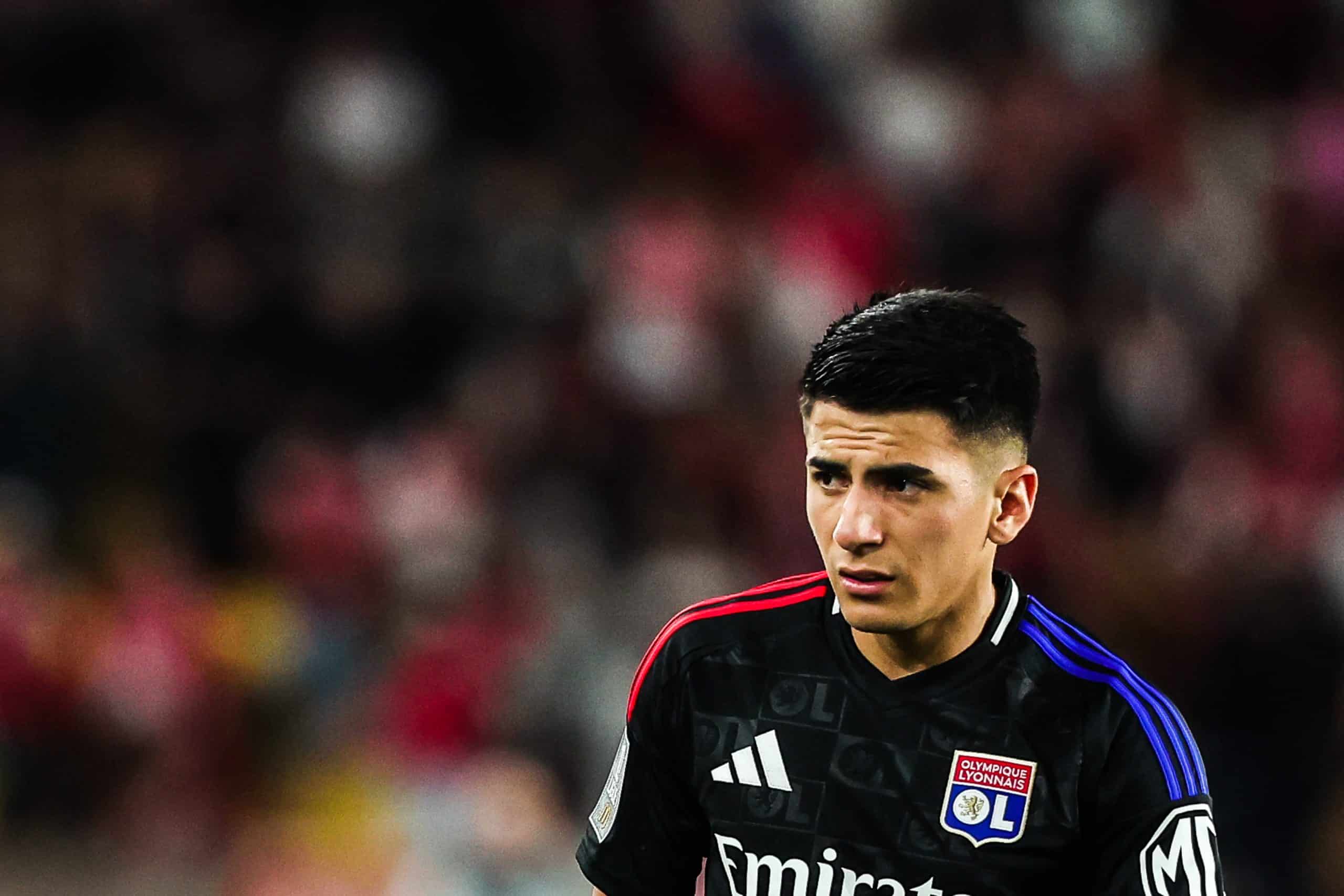 Thiago Almada, le milieu offensif de l'OL.