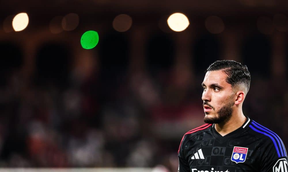 Rayan Cherki, le milieu offensif de l'OL.