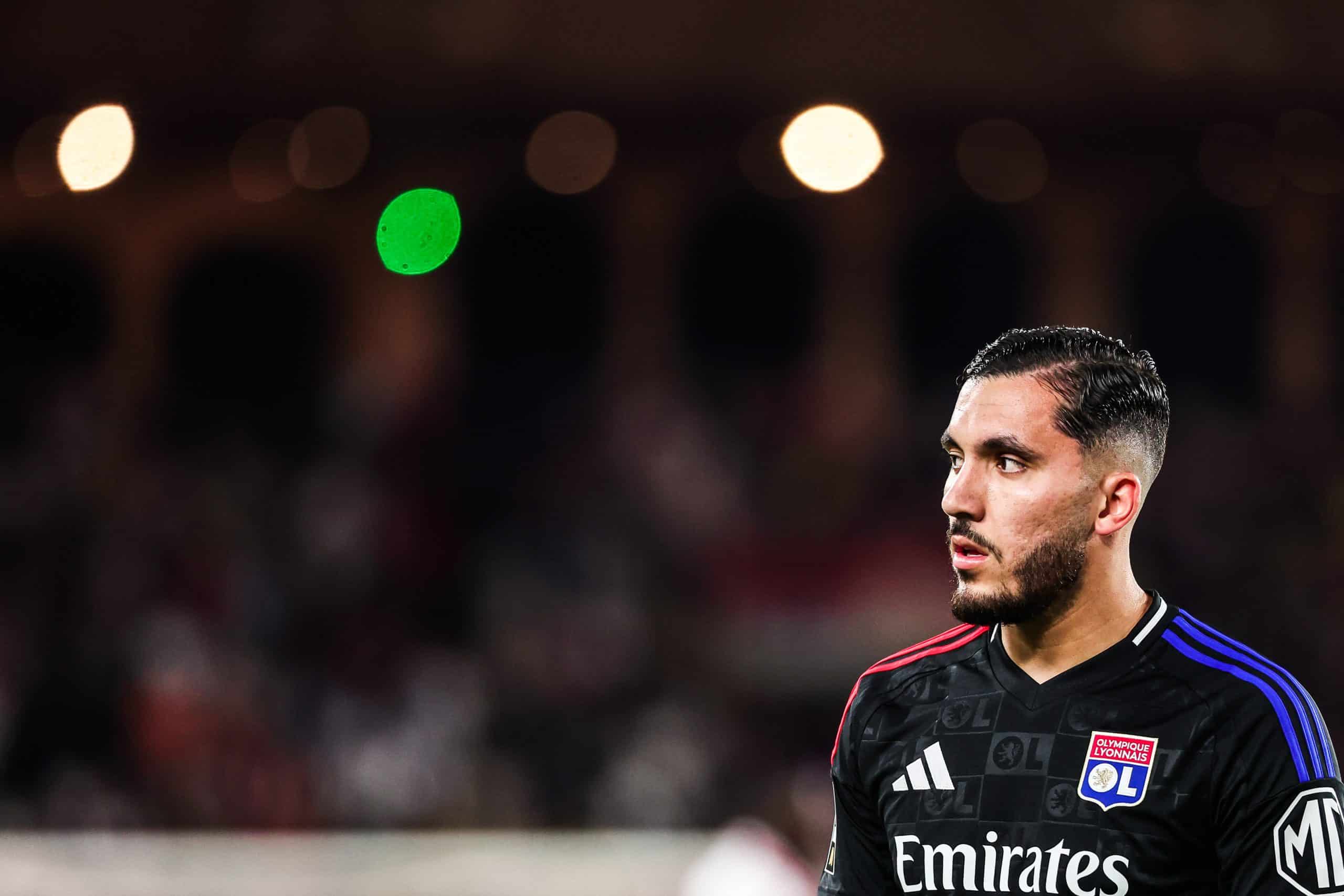 Rayan Cherki, le milieu offensif de l'OL.