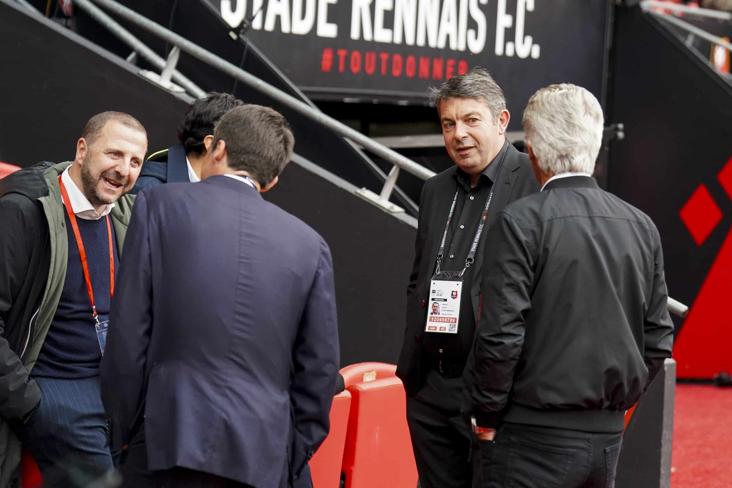 Arnaud Pouille, le président délégué du Stade Rennais.