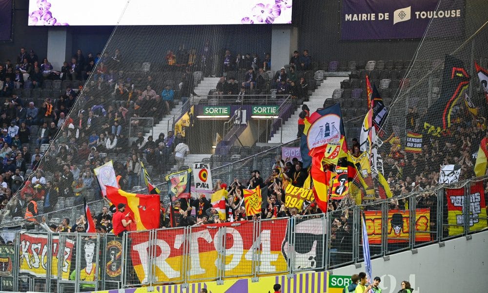 Les Red Tigers, lors du déplacement du RC Lens à Toulouse.