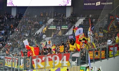 Les Red Tigers, lors du déplacement du RC Lens à Toulouse.